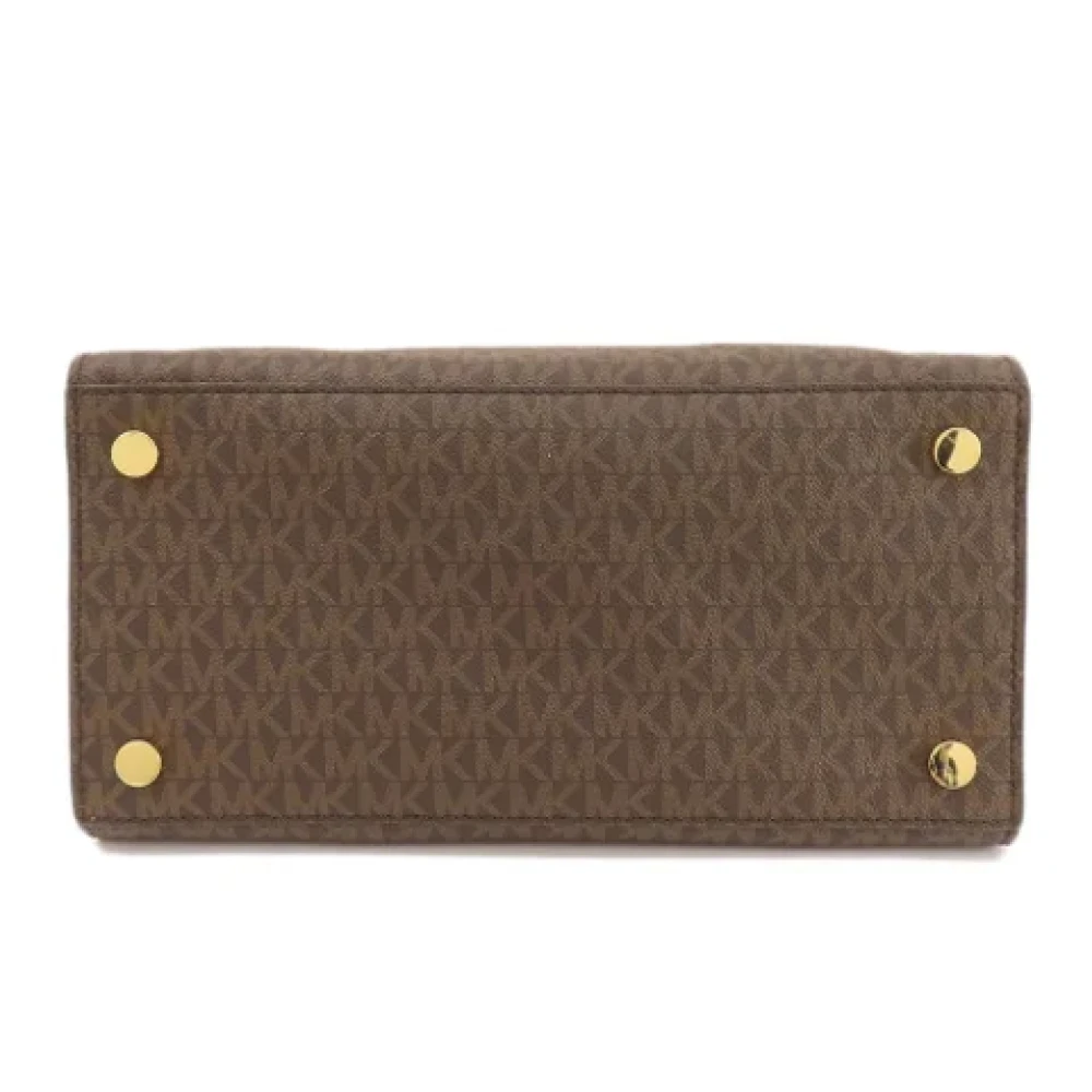 Michael Kors Pre-owned Plastic totes Brown Dames