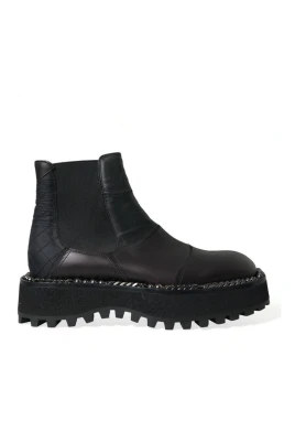 Slip On Stretch Chelsea Boots