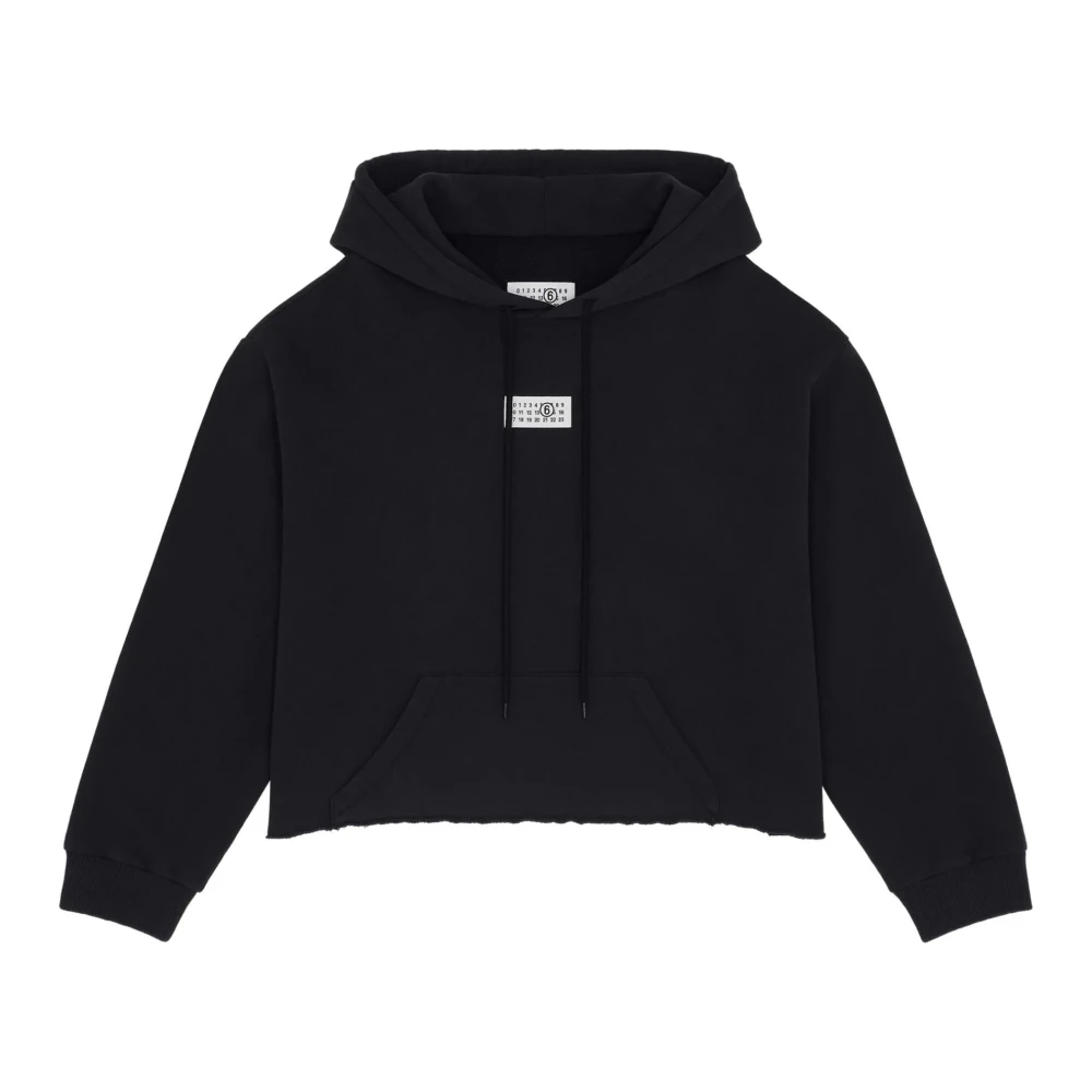 Mm6 Maison Margiela Women's Black Hoodie - Hoodies - Xs - Sweatshirts & Hoodies