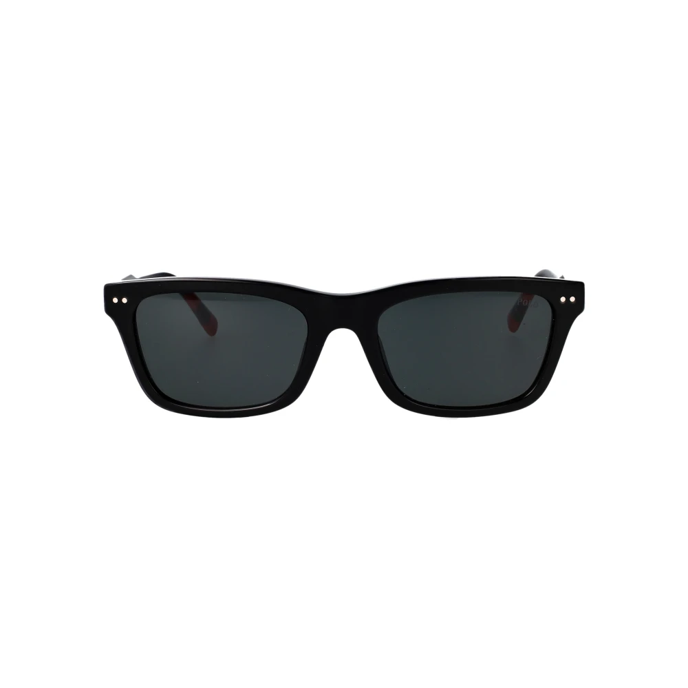 Polo Ralph Lauren , Shiny Black Sunglasses Dark Grey lenses, PH4240U 500187, Mojo Glasses - Image 5