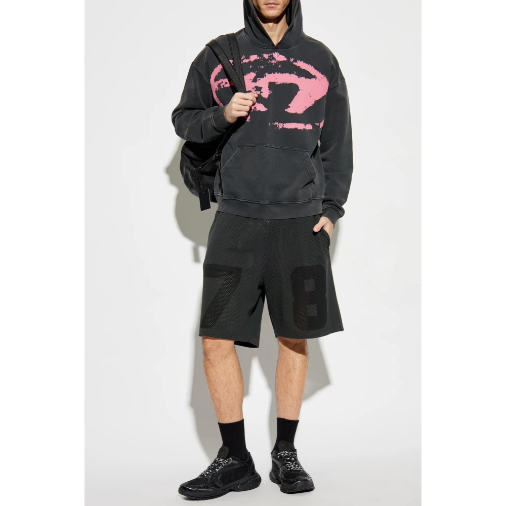 Diesel Sweatshirt S-Boxt Gray Heren