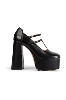 Loti Mary Jane-pumps i läder