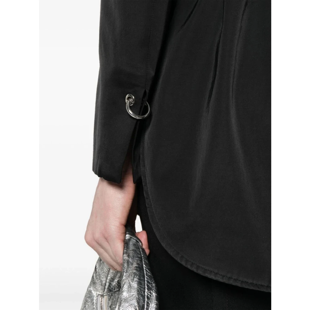 pinko Zwarte Goldeneye stijlvolle model zonnebril Black Dames