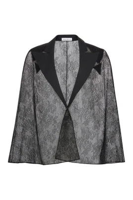 Spets Blazer-Inspirerad