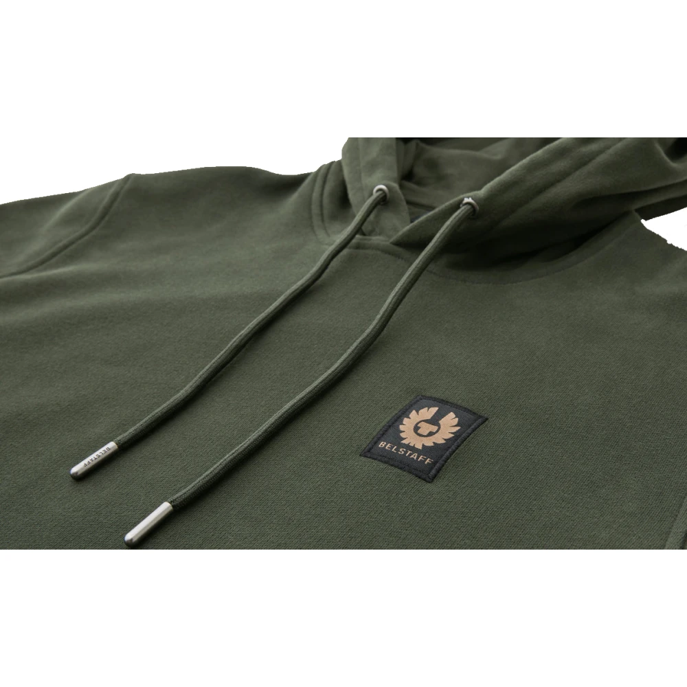 Belstaff Phoenix Patch Groene Hoodie Green Heren