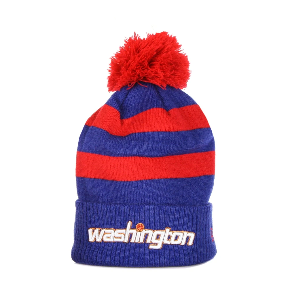 New Era Men's Nba City Pom Pom Beanie Hat