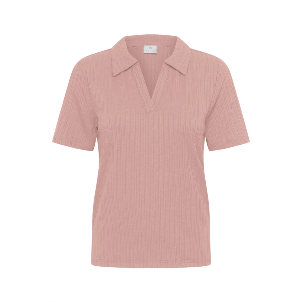 Kaffe - Tops > Polo Shirts - Pink - Kaffe - Modalova