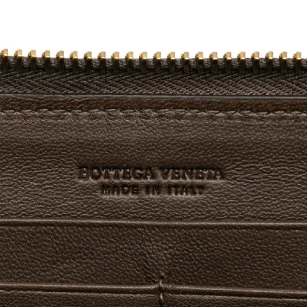 Bottega Veneta Vintage Pre-owned Leather home-office Brown Dames