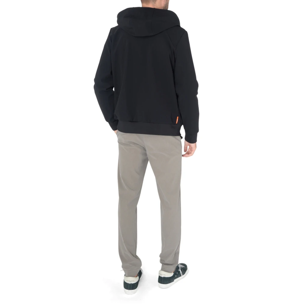 RRD Zwarte Winter Thermo Stretch Jas Black Heren