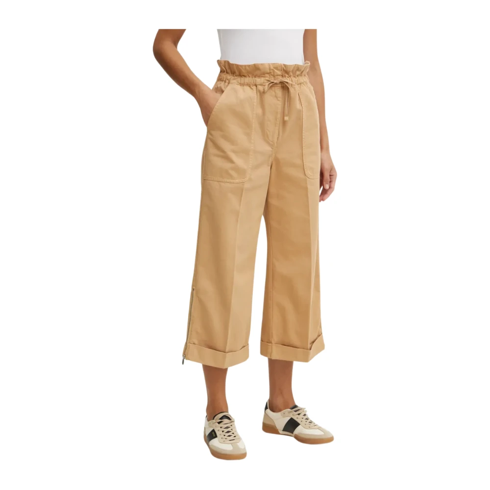 Pinko Bruine Stijlvolle Broek Beige Dames