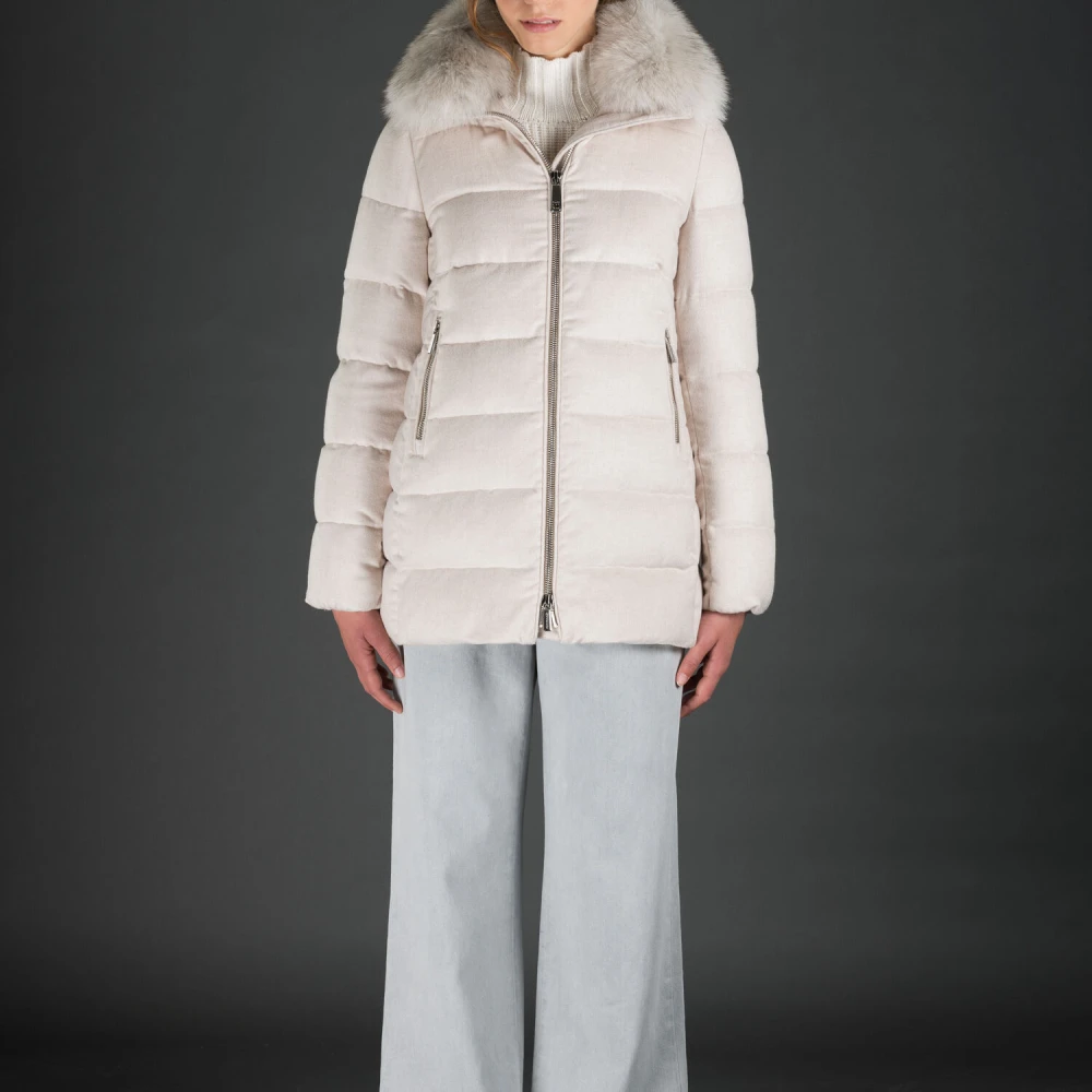 Moorer Donsjas Beige Dames