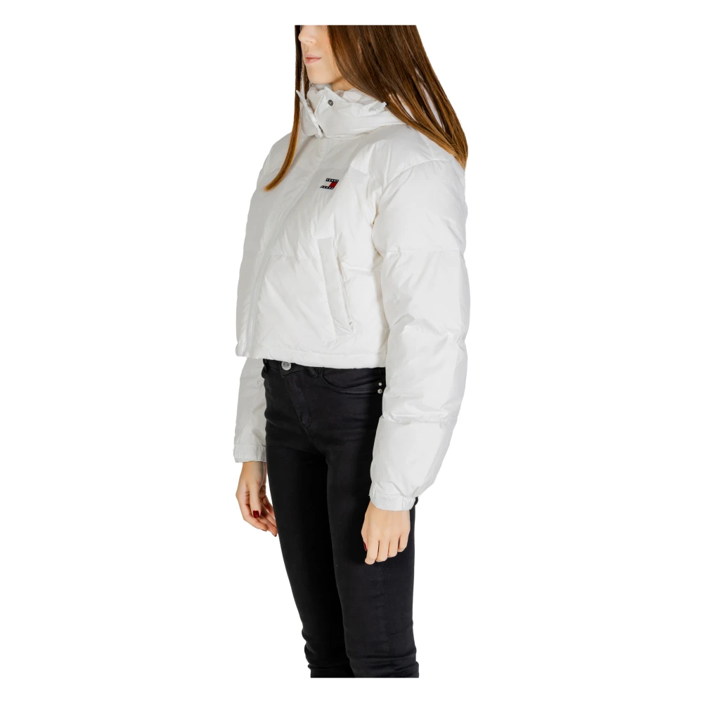 Tommy Jeans Alaska Dames Jassen en Mantels White Dames