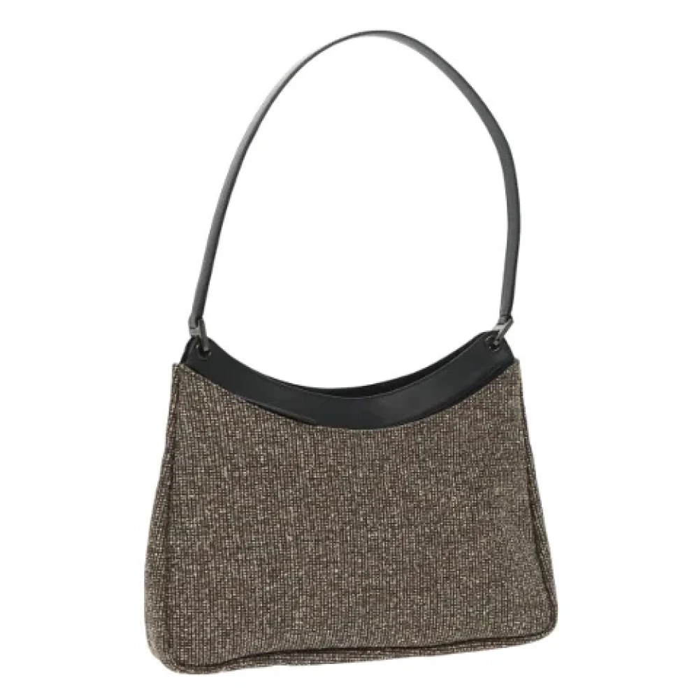 Bally Pre-owned Wool handbags Brown Dames