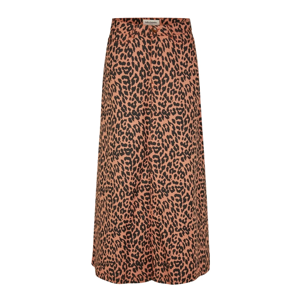 Lollys Laundry Women's Multicolor Leopard Print Maxi Skirt - Maxi Skirts - Xl - Skirts