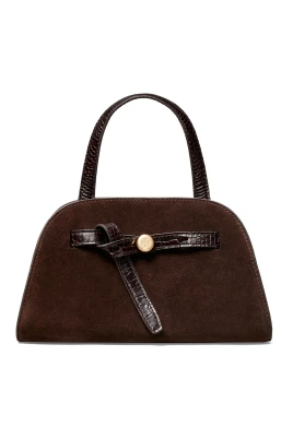 Romy Suede Small Bauletto