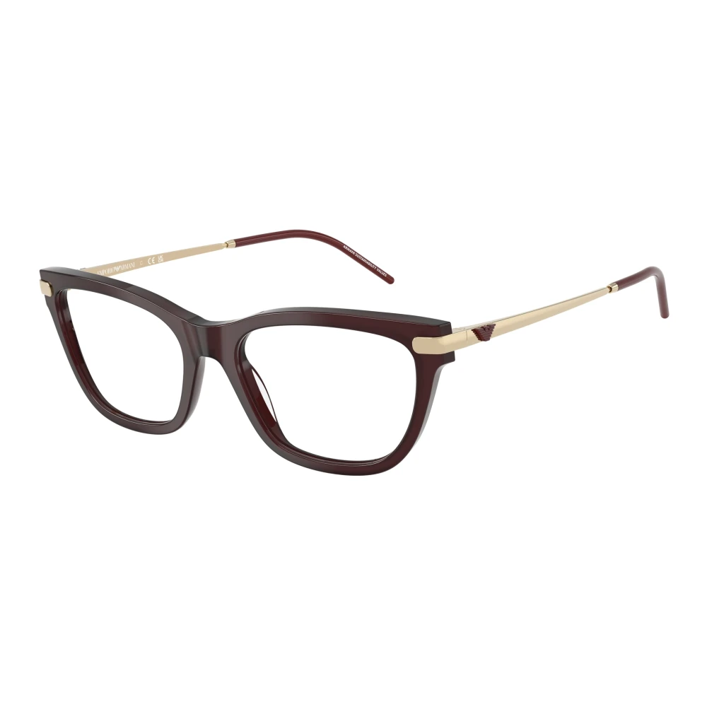 Emporio Armani Women's Red Stylish Eyeglasses Ea3262 In Blue - Glasses - 54 Mm - Accessories