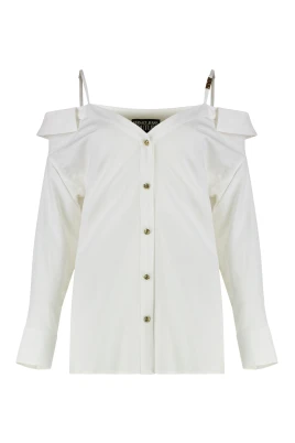 Off-shoulder Skjorta