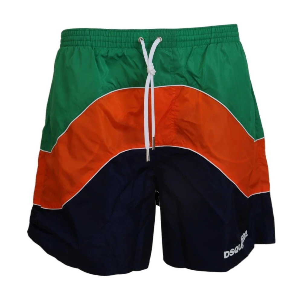 Dsquared2 Swimshorts Boxer - Male - Beachwear - Multicolor - M - Swimwear - Image 3