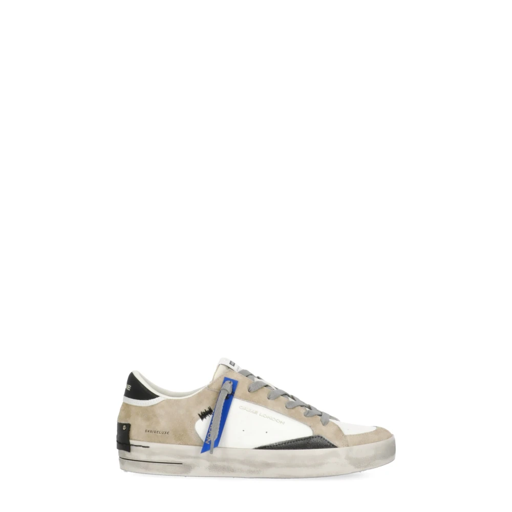 Crime London Sk8 Deluxe Heren Schoenen Beige