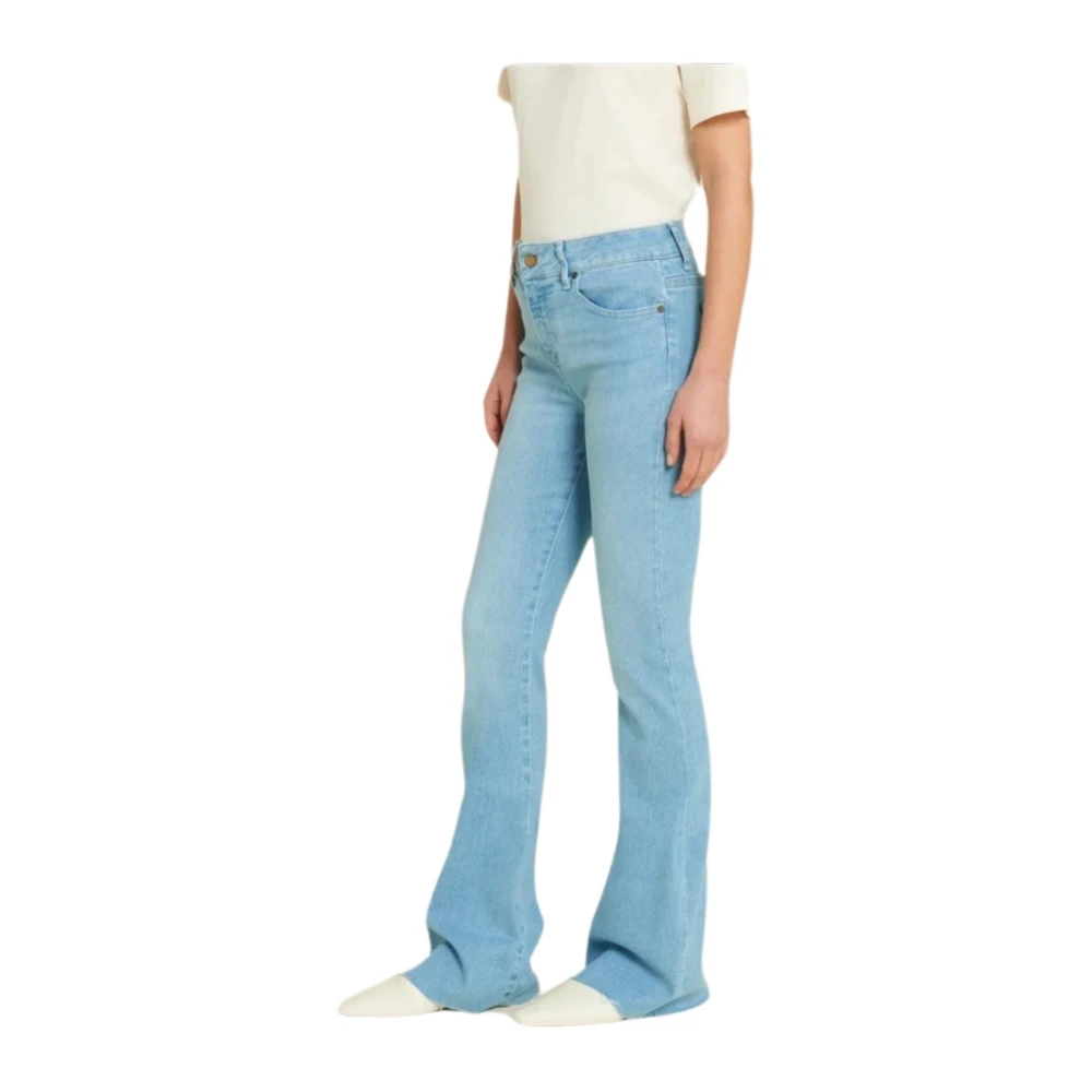 Lois Flared Jeans Blue Dames