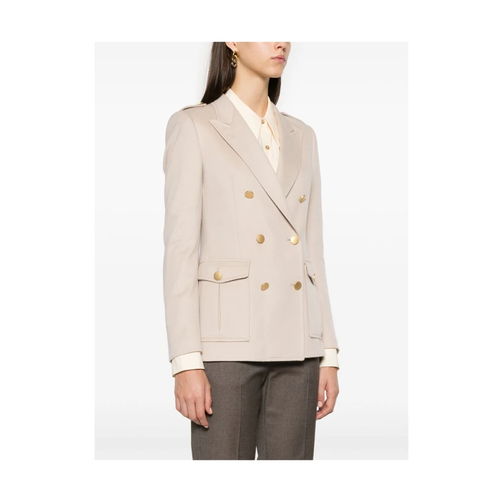 Tagliatore Jas Beige Dames