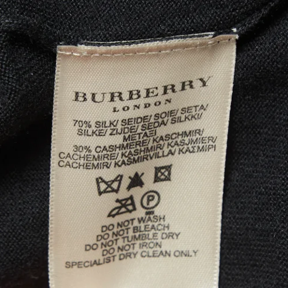 Burberry Vintage Pre-owned Knit tops Black Dames