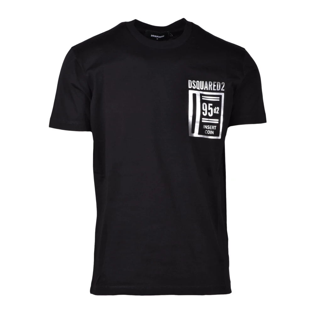 Dsquared2 Tshirt Black Heren