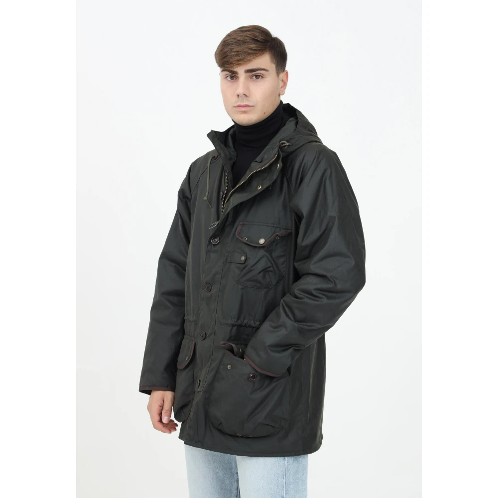 Barbour Field Parka voor mannen Green Heren