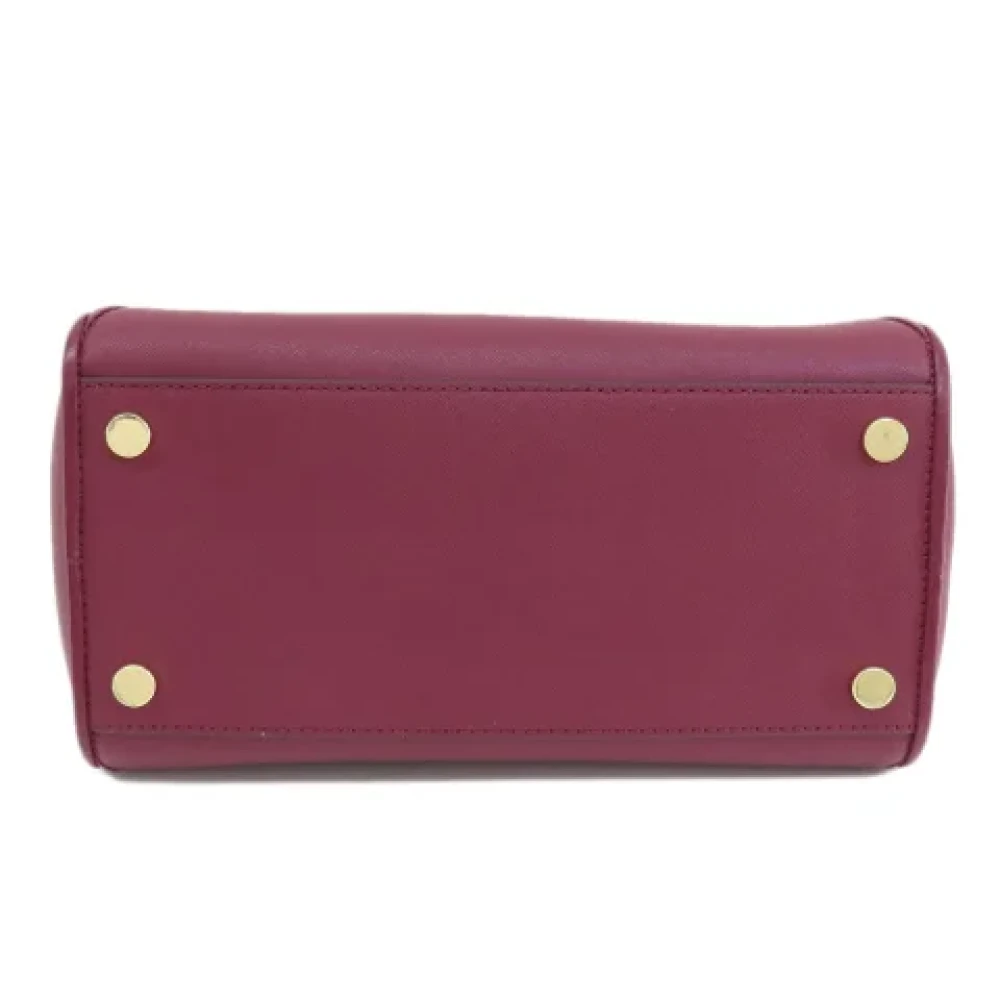 Michael Kors Pre-owned Fabric handbags Red Dames
