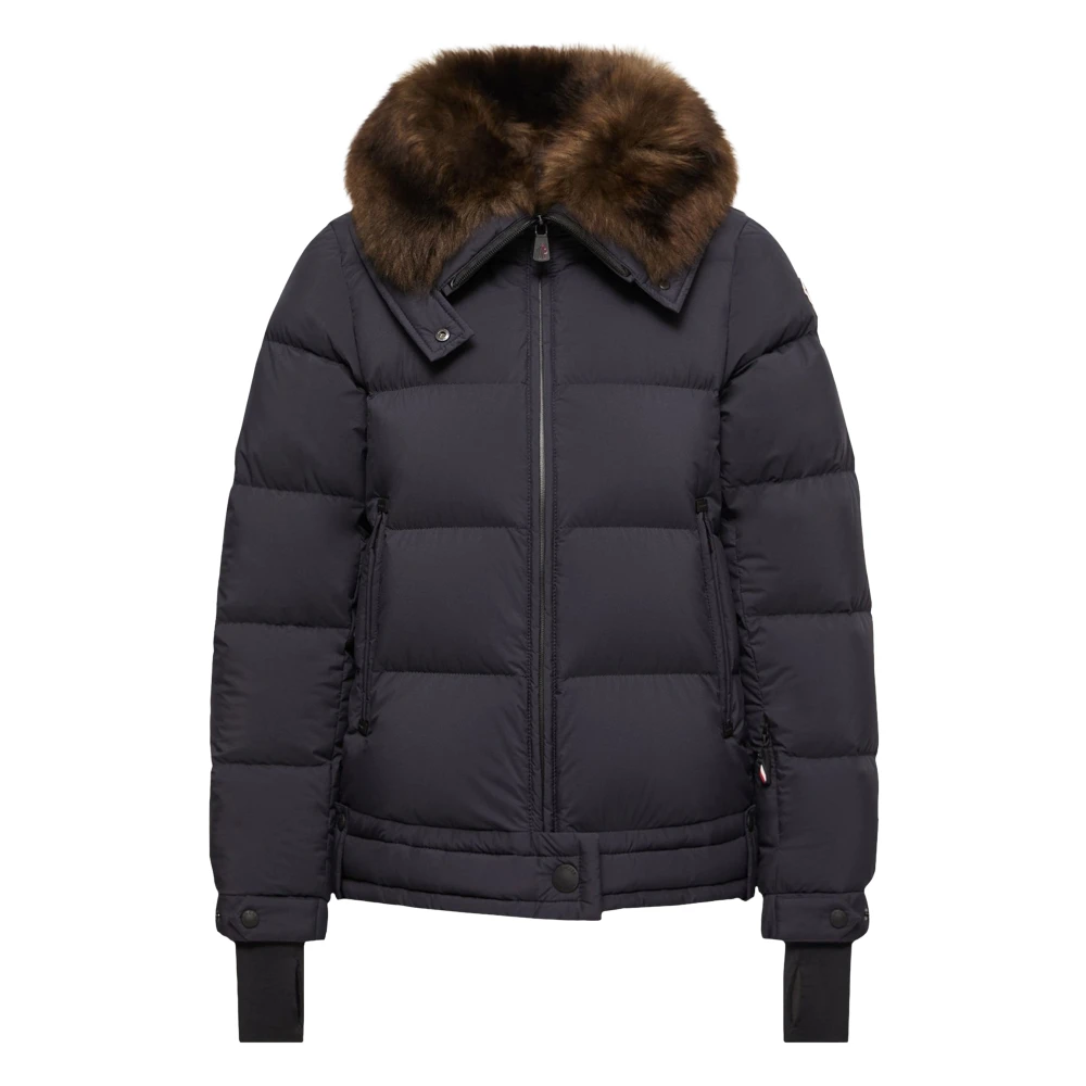Grenoble Arabbas Shearling-Trimmed Down Ski Jacket für Women in Blue in Size: 1 - Bild 3