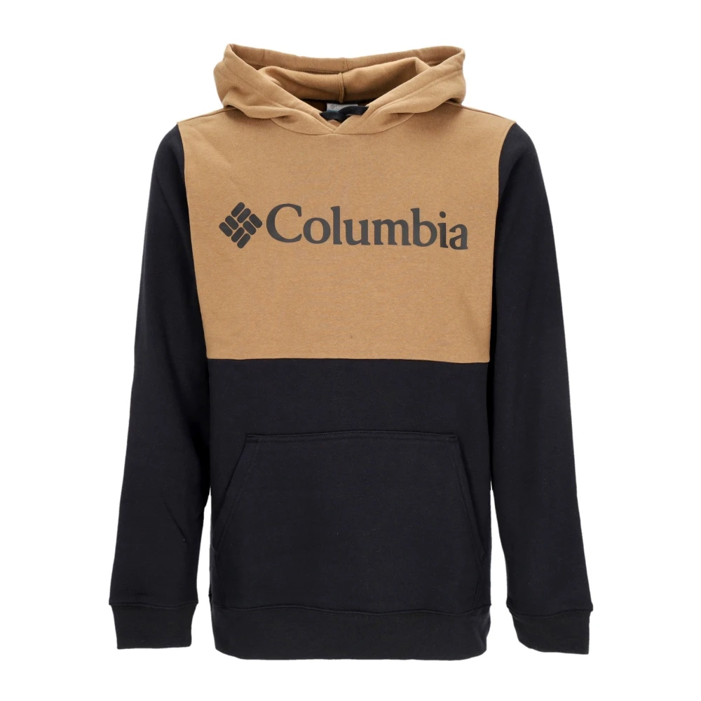 Columbia Multicolor Hoodies, Male, S, Colorblock Hoodie Black/Delta