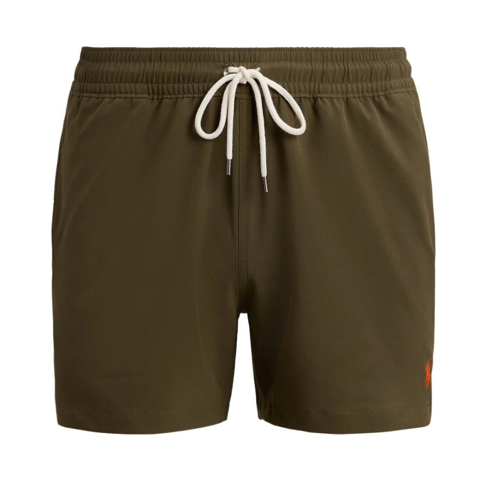 Polo Ralph Lauren Uomo Verde Costumi Da Bagno, L, New,