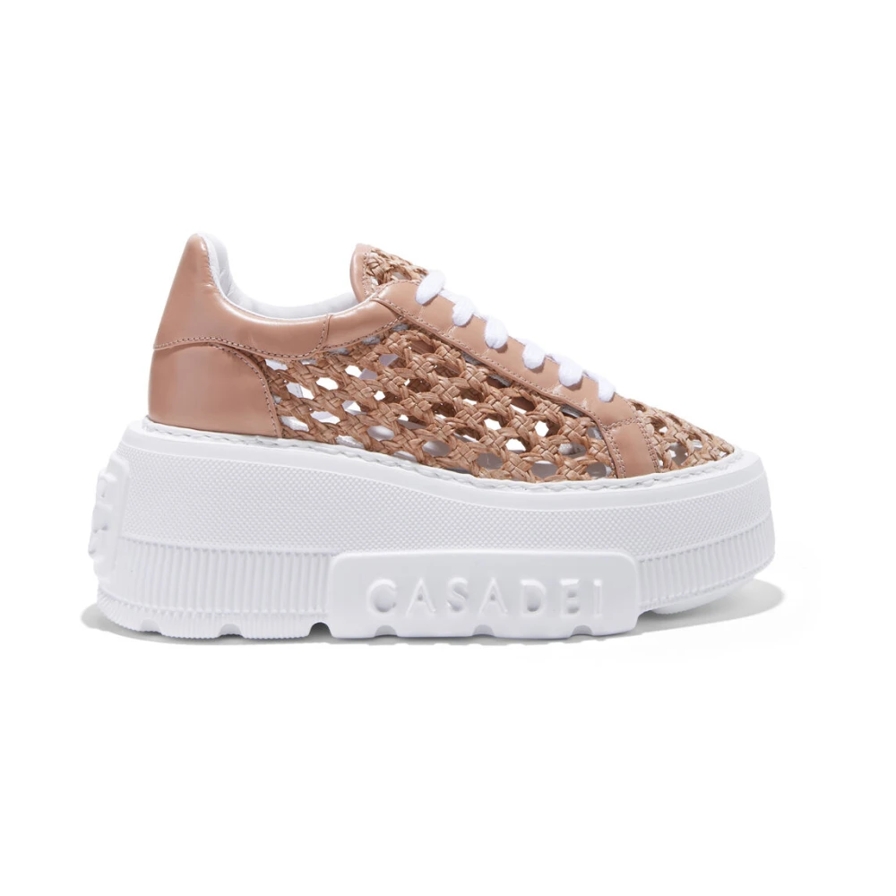 Casadei Women's Brown Sneakers, 8 Uk, Nexus Versilia Trainers