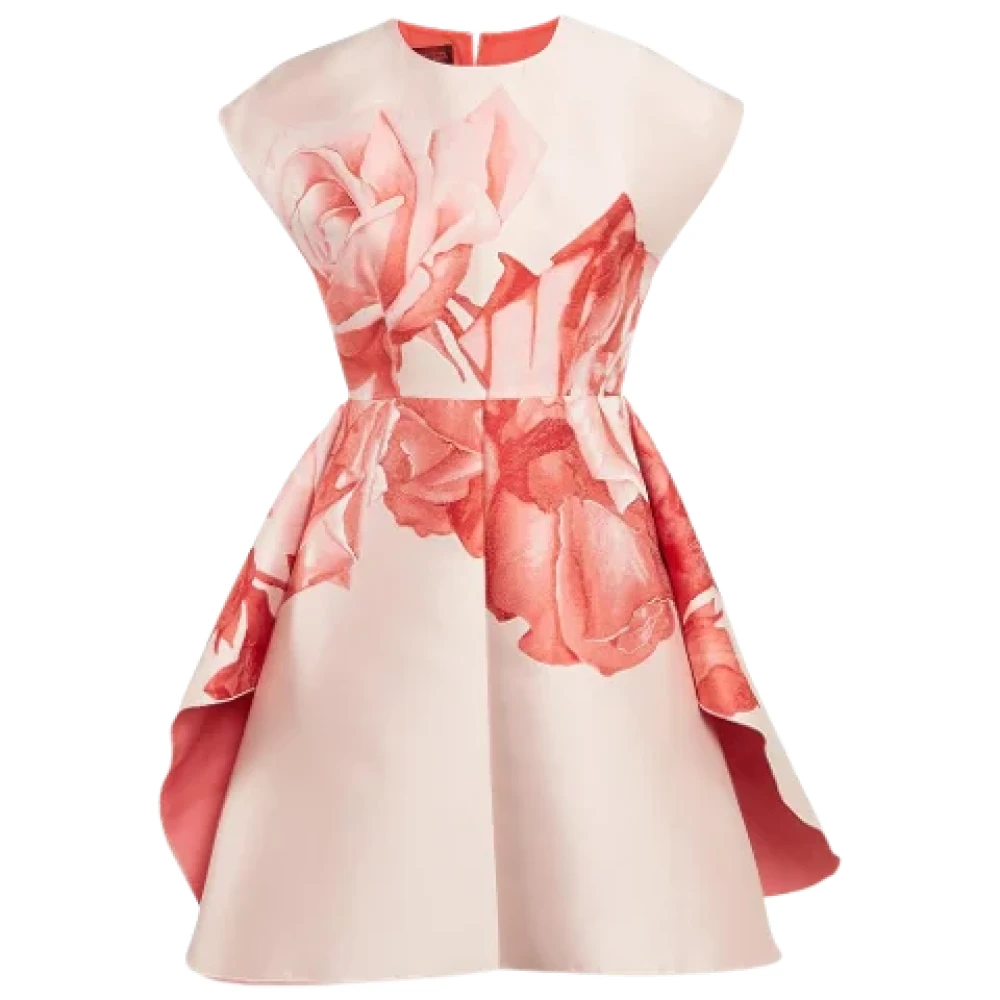 Giambattista Valli Pre-owned Fabric dresses Pink Dames