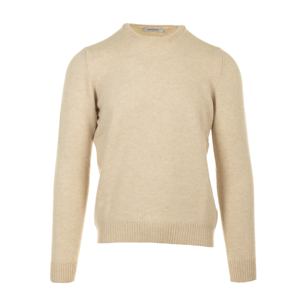 Gran Sasso Stijlvolle Paricollo Shirt Beige Heren