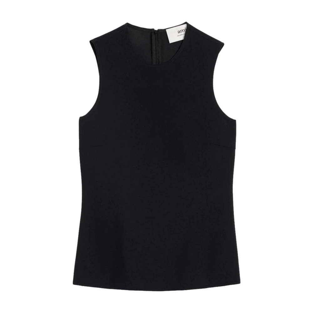 Tops > Sleeveless Tops - - Ami Paris - Modalova