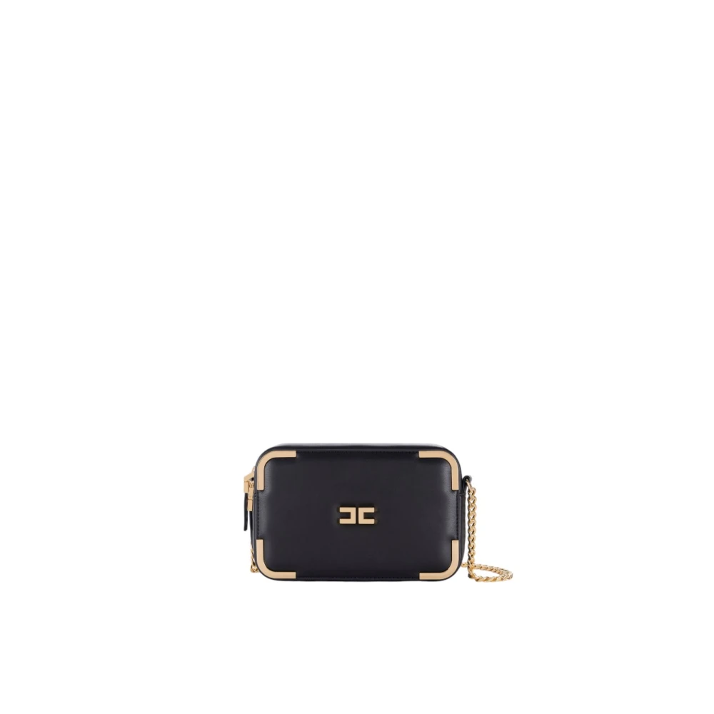 Elisabetta Franchi Stijlvolle Borsa Tas voor Vrouwen Black Dames