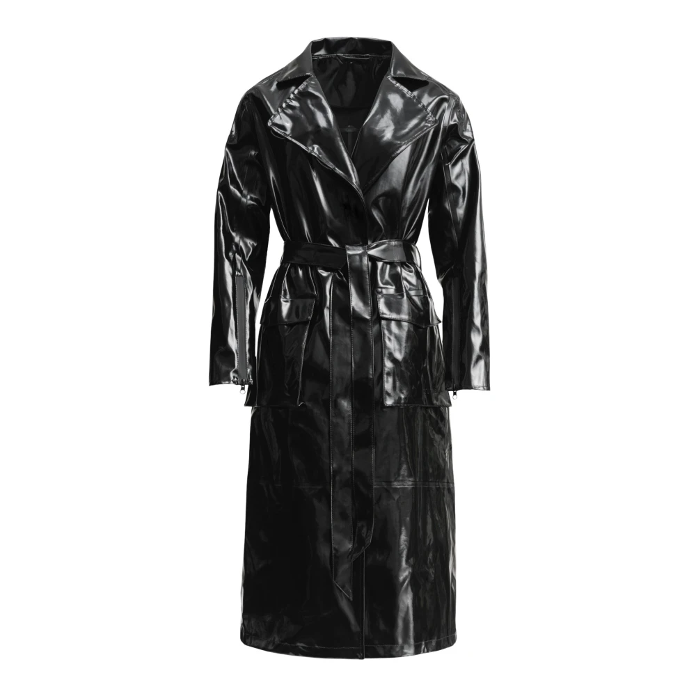 Stutterheim Opal Trench Coat Black Dames