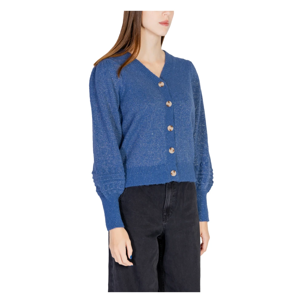 Vila Herfst Winter Dames Gebreide Collectie Blue Dames
