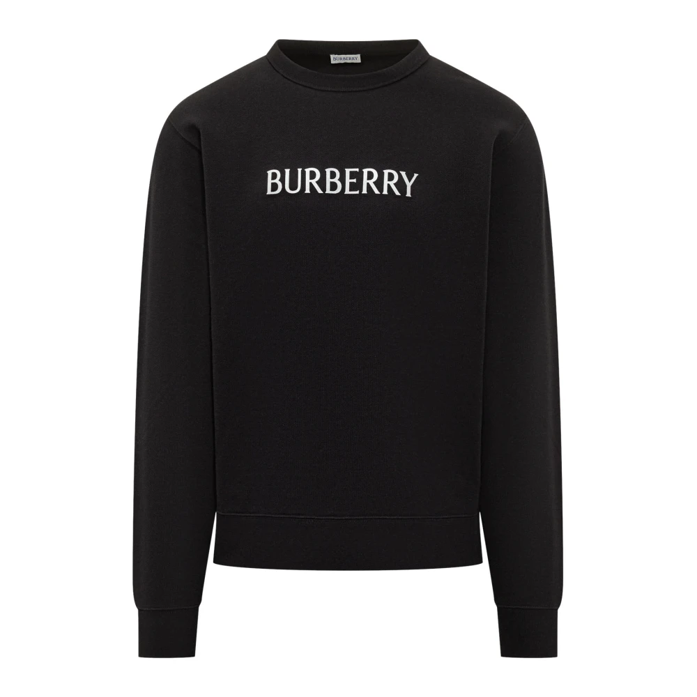 Burberry Men's Black Sasha Crewneck Sweatshirt