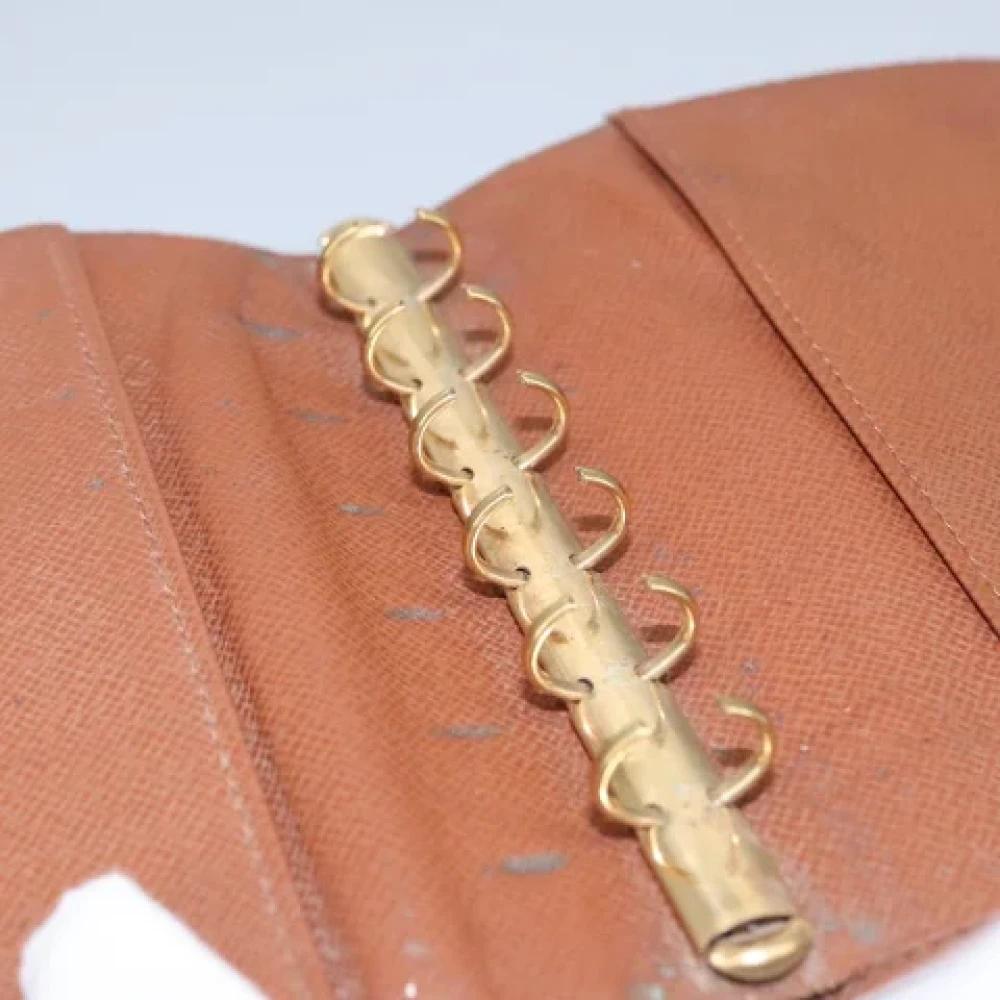 Louis Vuitton Vintage Pre-owned Leather home-office Brown Dames