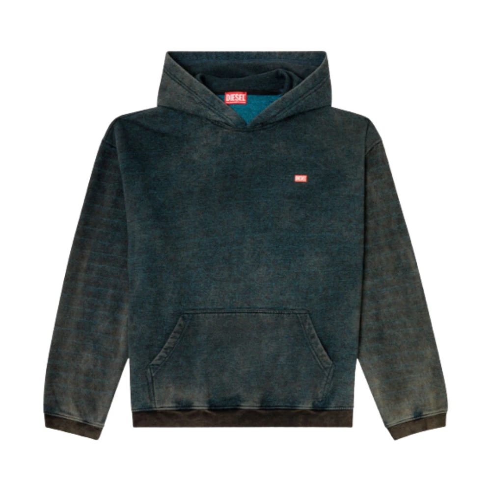 Diesel Herr Svart Sweatshirts & Hoodies S, S-Kai Felpa