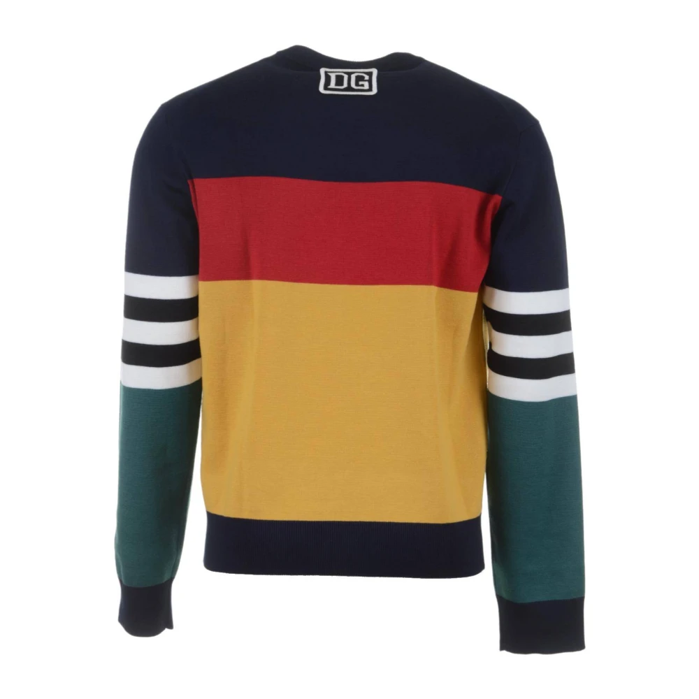 Dolce & Gabbana Heren Pullover Trui Multicolor Heren