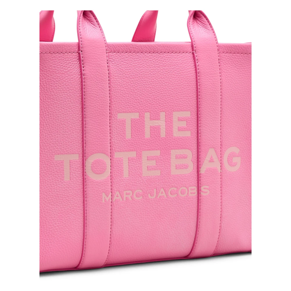Marc Jacobs Roze Leren Tote Tas met Afneembare Band Pink Dames