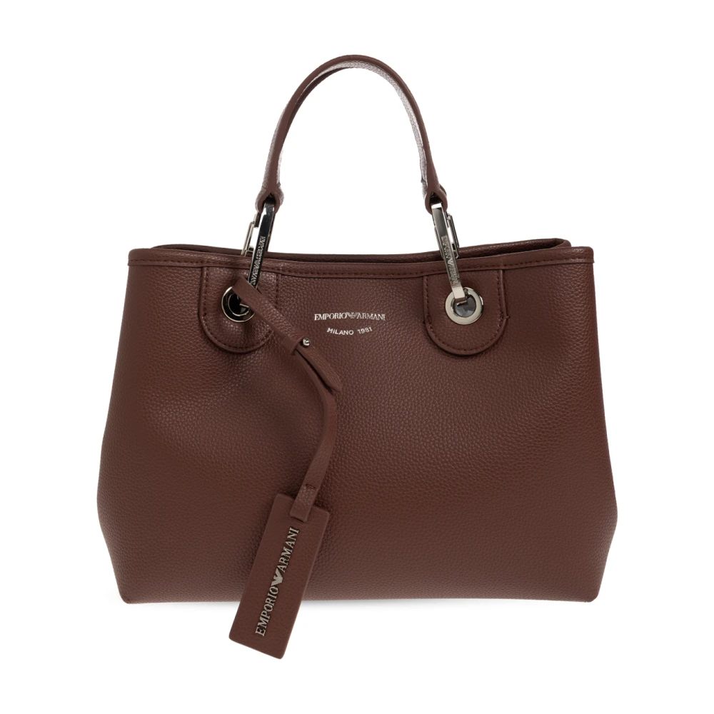 Emporio Armani Donna Marrone Borse, Taglia Unica, New,