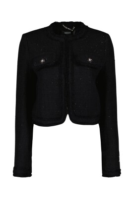 cardigan-court-en-tweed-avec-col-rond