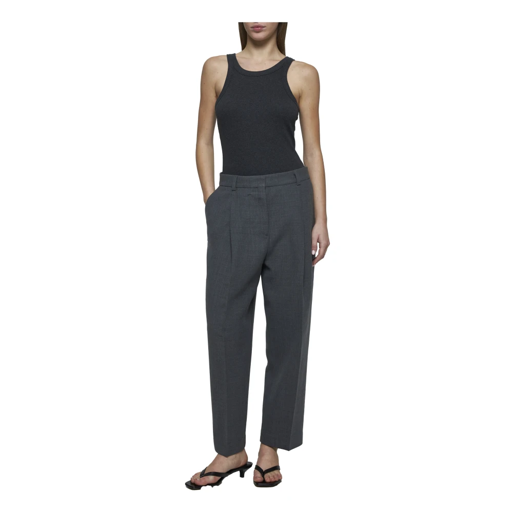 TotêMe Grijze Slim Fit Tank Top Gray Dames