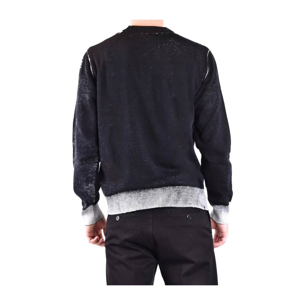 Diesel Stijlvolle zwarte gebreide kleding voor heren Black Heren