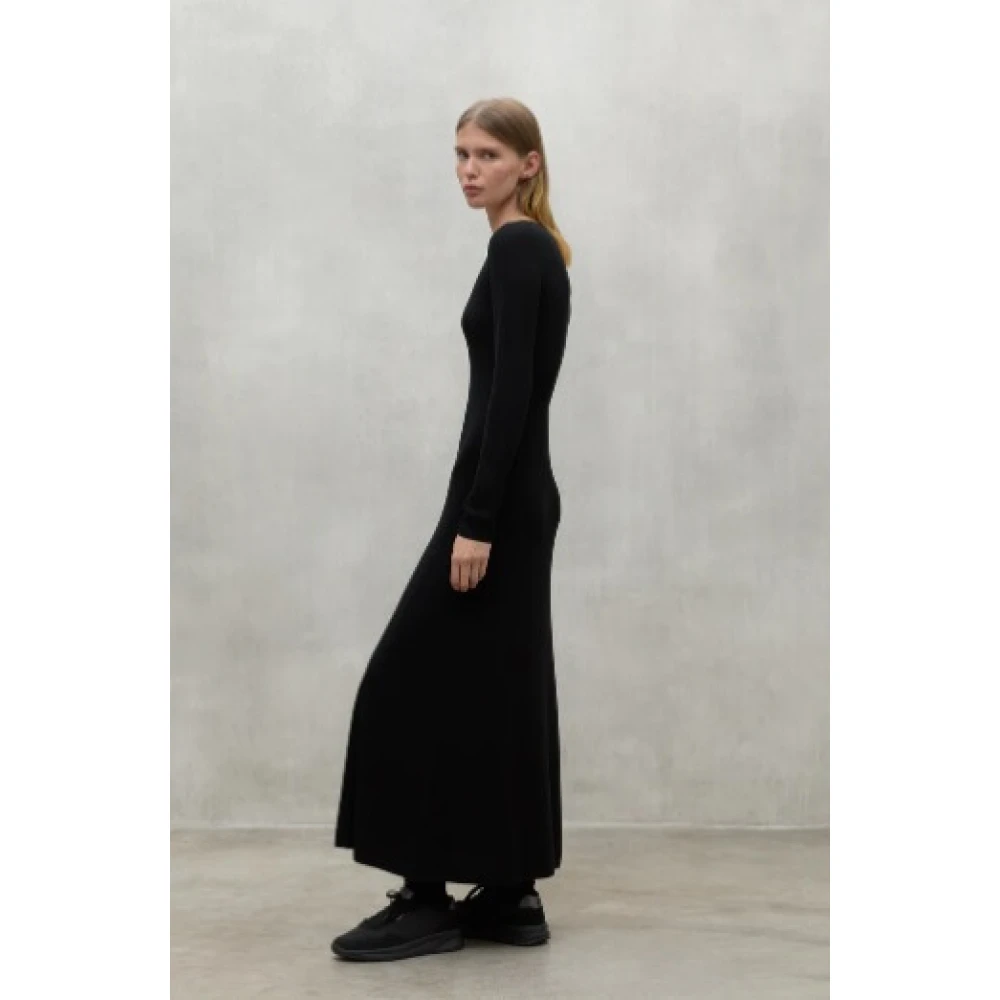 Ecoalf Irisn Jurk Tencel Katoenmix Black Dames