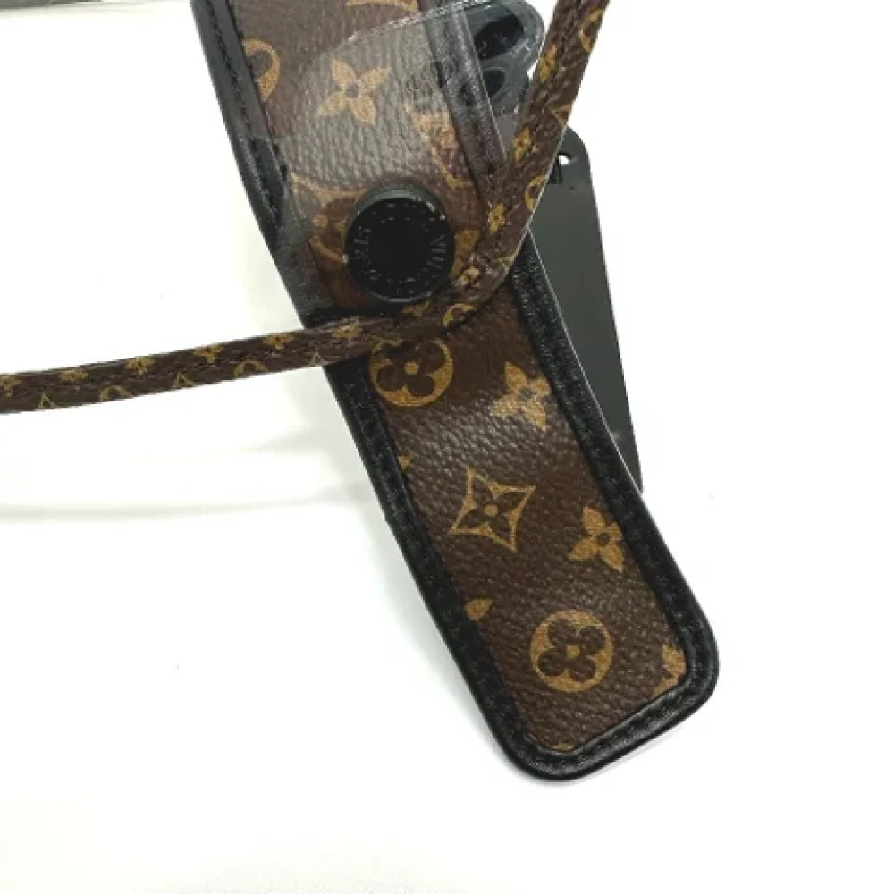 Louis Vuitton Vintage Pre-owned Cotton hats Brown Dames